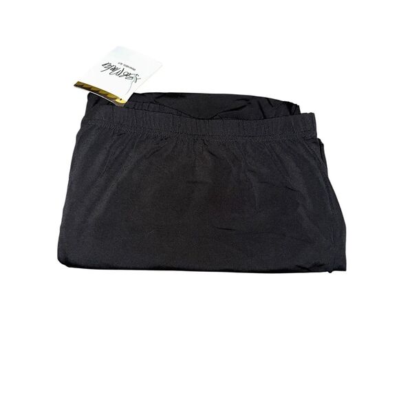 Bob Mackie Womens 3X Wide Leg Reg Length Knit Pants Trousers Red Stretch NWT - Picture 5 of 6